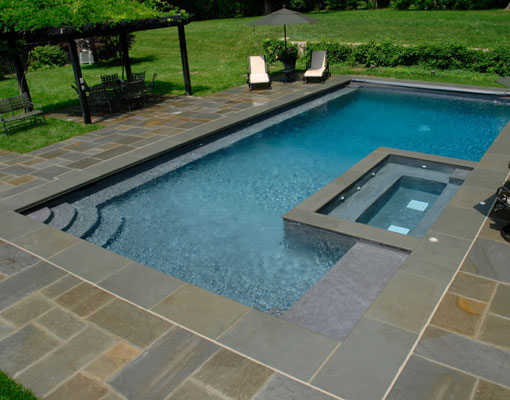 flagstone pool